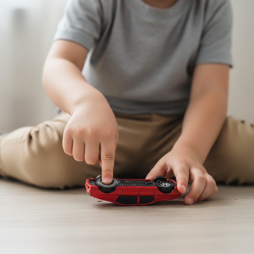 自閉症の子どもに多く見られる遊び方の特徴