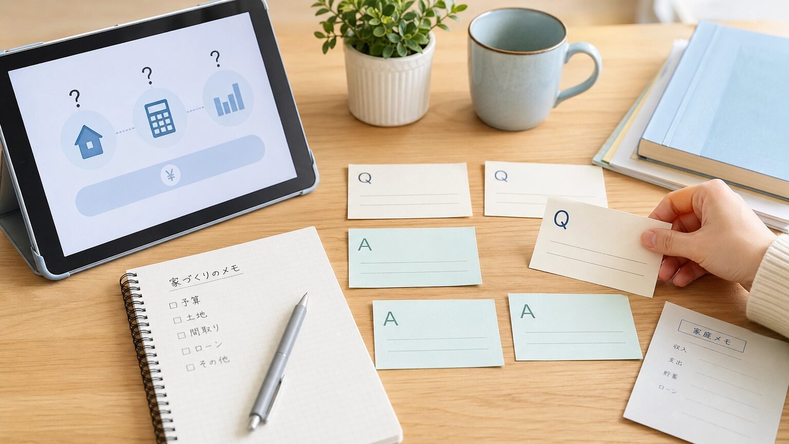 すらら料金に関するよくある質問を整理するQ&Aカード