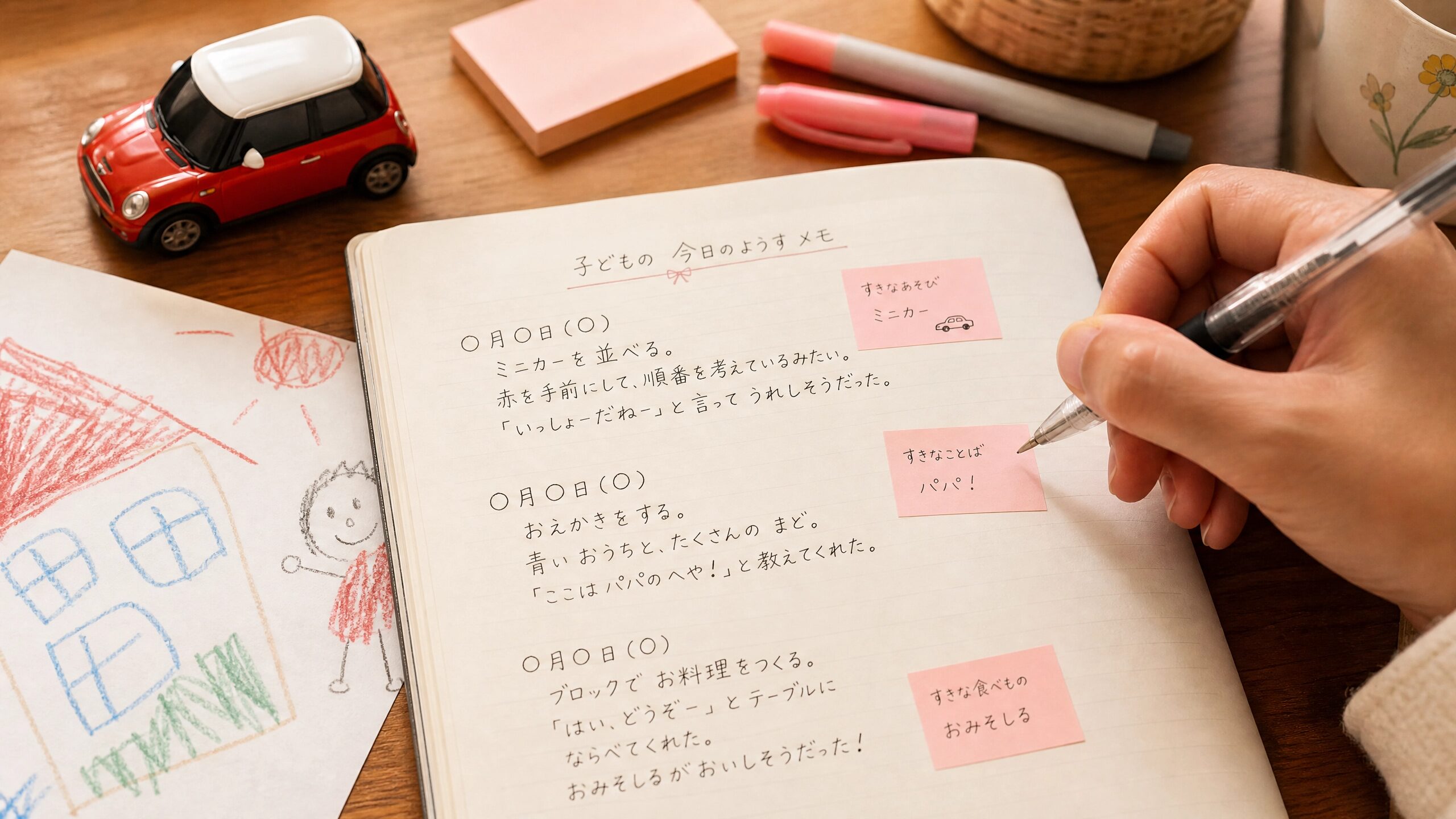 診断前でも家庭や園での困りごとに合わせて療育的な支援を考える様子を表す画像