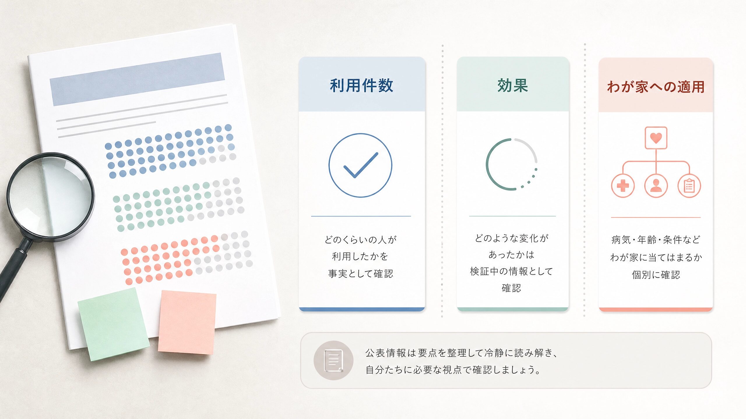 臍帯血の公表利用実績について件数と効果、自分の家庭への適用を分けて確認する図解