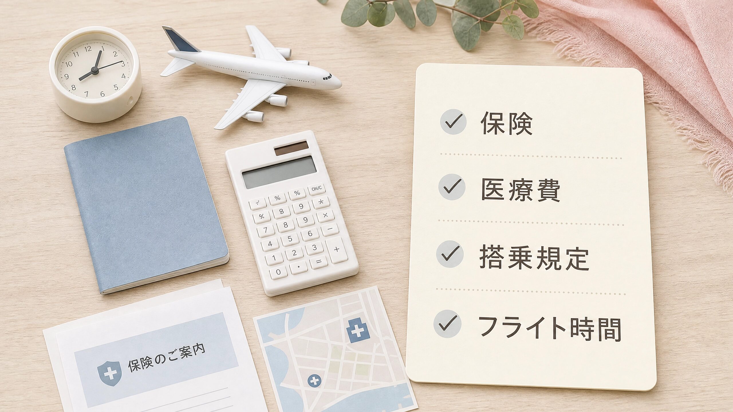 妊娠中の海外旅行前に確認したい保険、医療費、航空会社の規定、フライト時間